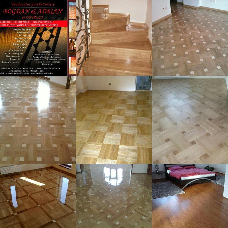 Parchet masiv stejar